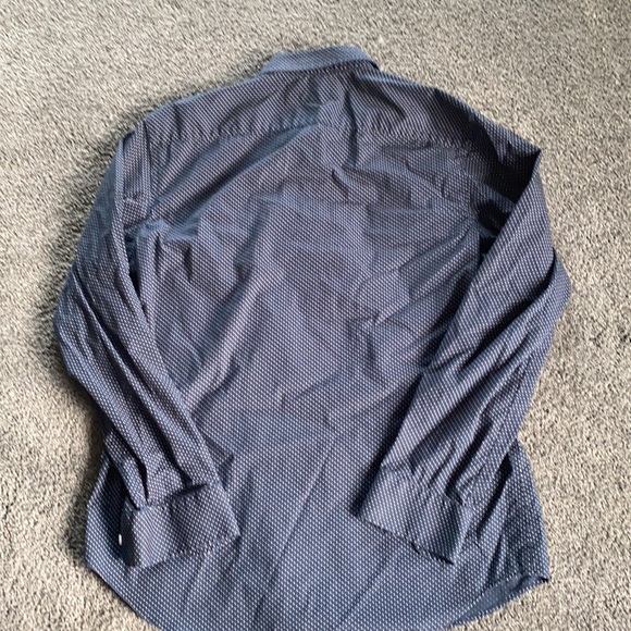 Button-Up Shirt Men - Navy Blue - Picture 3 of 3